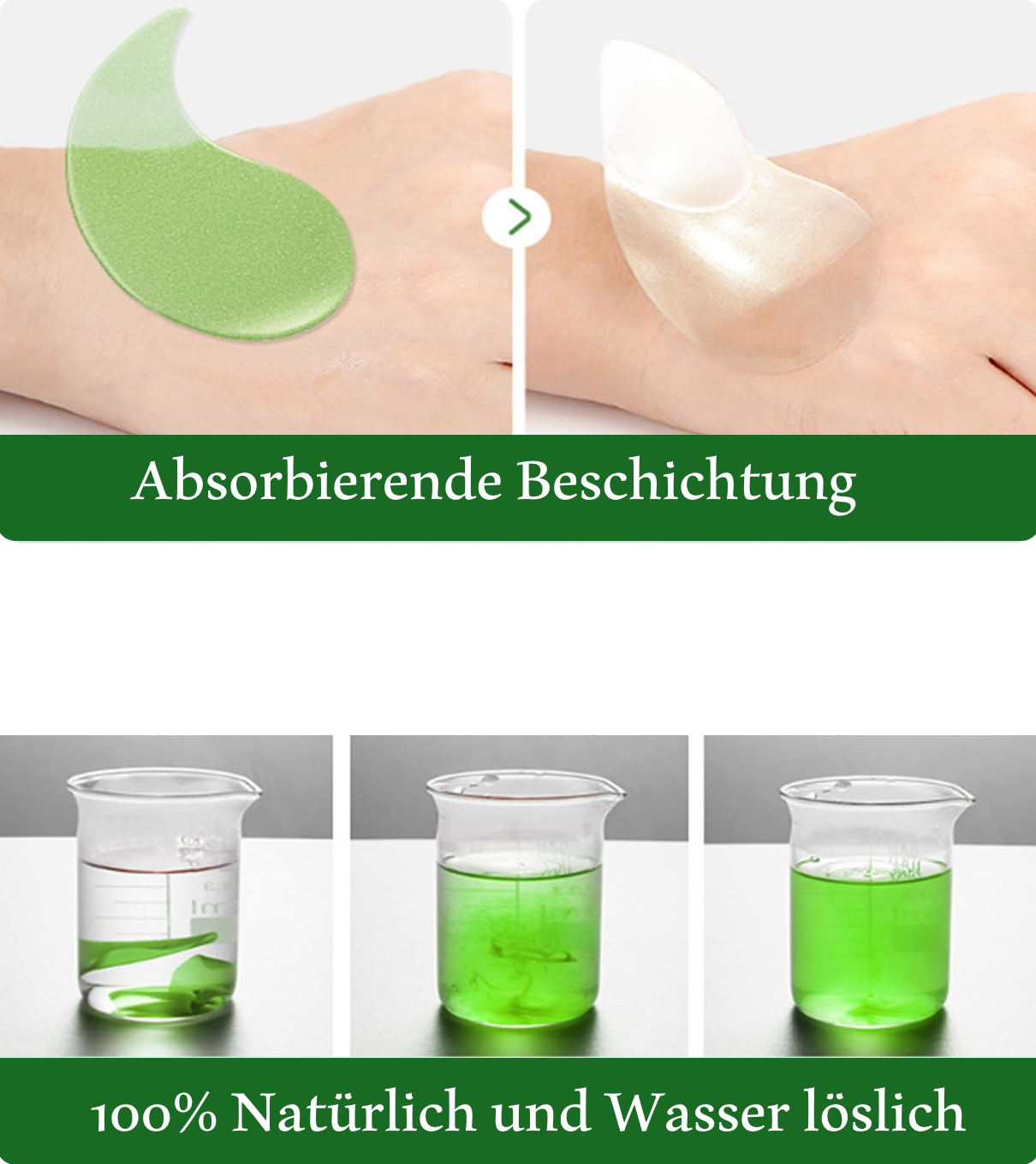 Aloe Vera Kollagen Augen Maske